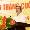 Ông Nguyễn Văn Bình, Trưởng ban Kinh tế Trung ương-Trưởng ban chỉ đạo Tây Bắc, phát biểu tại hội nghị. (Ảnh: Phương Hoa/TTXVN)