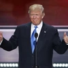 Ông Donald Trump tại Đại hội toàn quốc của đảng Cộng hòa ở Cleveland, Ohio, Mỹ. (Nguồn: EPA/TTXVN)