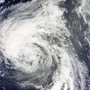 Ảnh chụp vệ tinh mắt bão Chanthu. (Nguồn: phys.org)