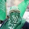 Người biểu tình thuộc phong trào Hamas. (Nguồn: israelnationalnews.com)