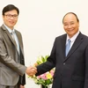 Thủ tướng Nguyễn Xuân Phúc tiếp Giáo sư Nguyễn Đức Khương. (Ảnh: Thống Nhất/TTXVN)