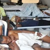 Bệnh nhân nhiễm bệnh tả ở Haiti hồi năm 2010. (Nguồn: AFP)