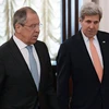 Ngoại trưởng Mỹ John Kerry và người đồng cấp Nga Sergei Lavrov. (Nguồn: Sputnik)