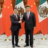 Tổng thống Mexico Enrique Peña Nieto và Chủ tịch Trung Quốc Tập Cận Bình. (Nguồn: Getty Images)