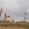 Tại một cơ sở lọc dầu gần Williston, Bắc Dakota (Mỹ). (Nguồn: AFP/TTXVN)