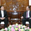 Chủ tịch nước Trần Đại Quang tiếp Đại sứ Iran tại Việt Nam Saleh Abidi. (Ảnh: Nhan Sáng/TTXVN)
