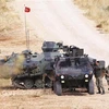 Xe tăng Thổ Nhĩ Kỳ. (Nguồn: AA)