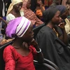 Một số nữ sinh làng Chibok vừa được Boko Haram trả tự do ngày 13/10. (Nguồn: AFP/TTXVN)