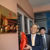 Đại sứ Tôn Sinh Thành khai trương Lãnh sự quán danh dự Việt Nam tại Nepal. (Ảnh: Huy Bình/Vietnam+)