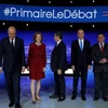 Bảy ứng cử viên cánh hữu tranh cử tổng thống Pháp. (Nguồn: Reuters)