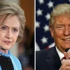 Hai ứng cử viên Hillary Clinton và Donald Trump. (Nguồn: Reuters)