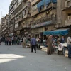 Người dân Syria tại thành phố Aleppo ngày 30/10. (Nguồn: AFP/TTXVN)
