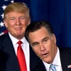 Ứng cử viên Tổng thống Mỹ năm 2012 Mitt Romney và Tổng thống Mỹ đắc cử Donald Trump. (Nguồn: thepoliticalinsider.com)