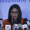 Ngoại trưởng Venezuela Delcy Rodriguez. (Nguồn: EPA/TTXVN)