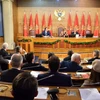 Quốc hội mới Montenegro họp phiên đầu tiên tại thủ đô Podgorica ngày 24/11. (Nguồn: EPA/TTXVN)