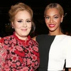 ''Ong chúa'' Beyonce và ''Họa mi'' Adele. (Nguồn: Getty Images)