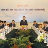 Phó Thủ tướng Phạm Bình Minh phát biểu tại Hội thảo. (Ảnh: Nguyễn Khang/TTXVN)