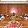Tổng Bí thư Nguyễn Phú Trọng phát biểu chỉ đạo phiên họp. (Ảnh: Trí Dũng/TTXVN)