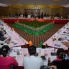 Một cuộc họp của Chính phủ Myanmar ở Naypyidaw. (Nguồn: AFP/TTVN)
