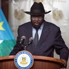 Tổng thống Nam Sudan Salva Kiir. (Nguồn: AFP/TTXVN)