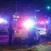 Xe cảnh sát phong tỏa lối vào thành đường Hồi giáo ở Quebec. (Nguồn: Reuters)