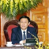 Phó Thủ tướng Vương Đình Huệ chủ trì cuộc làm việc với các bộ, ngành về phương án sắp xếp các doanh nghiệp Nhà nước. (Nguồn: baochinhphu.vn)