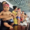 Các em bé Trung Quốc. (Nguồn: AFP/TTXVN)