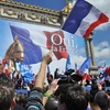 Chiến dịch tranh cử tổng thống Pháp của bà Le Pen. (Nguồn: wan-ifra.org)