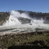 Đập Oroville trước nguy cơ bị vỡ. (Nguồn: latimes.com)