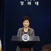 Tổng thống Hàn Quốc bị luận tội Park Geun-hye. (Nguồn: AFP/TTXVN)