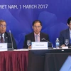 Chủ tịch SOM APEC 2017 Bùi Thanh Sơn. (Ảnh: Doãn Tấn/TTXVN)