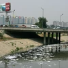 Một con sông ô nhiễm ở Bắc Kinh. (Nguồn: Getty Images)