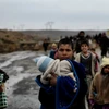 Người dân Iraq sơ tán khỏi Mosul ngày 3/3. (Nguồn: AFP/TTXVN)