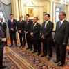 Ngoại trưởng Hoa Kỳ Rex Tillerson tiếp Đại sứ, Đại biện các nước ASEAN. (Ảnh: Cơ quan thường trú TTXVN tại Washington)