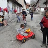 Trẻ em tị nạn Syria tại Ismetpasa, Thổ Nhĩ Kỳ. (Nguồn: AFP/TTXVN)