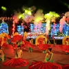  Tiết mục biểu diễn nghệ thuật tại Carnaval Hạ Long 2016. (Ảnh: Nguyễn Hoàng/TTXVN)