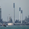 Cơ sở lọc dầu Bukom Shell ở vùng biển ngoài khơi Singapore. (Nguồn: AFP/TTXVN)