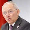 Bộ trưởng Tài chính Đức Wolfgang Schaeuble. (Nguồn: EPA/TTXVN)