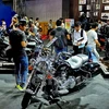 Ra mắt các sản phẩm thương hiệu xe máy, môtô nổi tiếng được giới thiệu tại Vietnam Motorcycle Show 2017. (Ảnh: Thế Anh/Vietnam+)