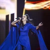 Ca sỹ Susana Jamaladinova biểu diễn trong đêm chung kết Eurovision 2016. (Nguồn: EPA/TTXVN)