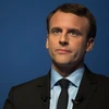 Ông Emmanuel Macron phát biểu tại cuộc vận động tranh cử ở Pau (Pháp). (Nguồn: EPA/TTXVN)