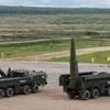 Tên lửa chiến thuật Iskander-M của quân đội Nga. (Nguồn: EPA/TTXVN)