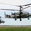 Trực thăng Ka-52 Alligator. (Nguồn: Sputnik)