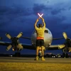 Máy bay AP-3C Orion của Không lực Hoàng gia Australia tại căn cứ Pearce ở Bullsbrook. (Nguồn: AFP/TTXVN)