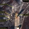 Bãi phóng vệ tinh Dongchang-ri tại Cholsan, tỉnh Bắc Pyongan, Triều Tiên. (Nguồn: YONHAP/TTXVN)