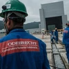 Một công trình xây dựng của công ty Odebrecht ở Rio de Janeiro. (Nguồn: AFP/TTXVN)