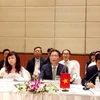 Bộ trưởng Bộ Công Thương Trần Tuấn Anh chủ trì Kỳ họp lần thứ 7 Ủy ban hợp tác kinh tế, khoa học, kỹ thuật Việt Nam-Indonesia. (Ảnh:Uyên Hương/TTXVN)