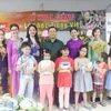 Khai giảng lớp tiếng Việt đầu tiên cho con em cộng đồng tại Malaysia. (Ảnh: Hoàng Nhương/Vietnam+)