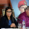 Chủ tịch Quốc hội lập hiến Venezuela Delcy Rodríguez (trái). (Nguồn: AFP/TTXVN)