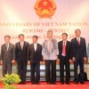 Đại sứ Lê Quý Quỳnh và các trưởng phái đoàn ngoại giao các nước tại Malaysia. (Ảnh: Hoàng Nhương/Vietnam+)